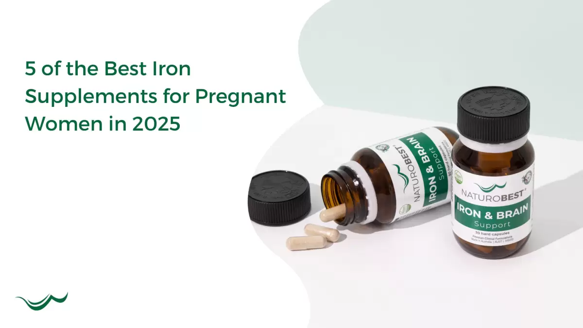 2 bottles of the best iron supplement for women, tested and recommended by pregnant women