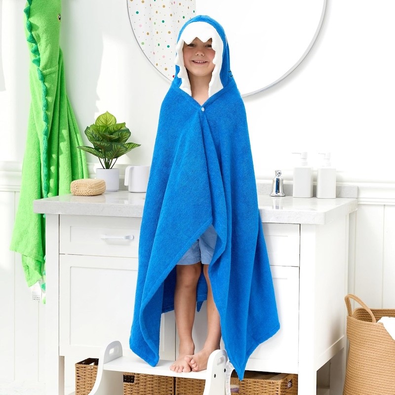 The shark beach towel for kids