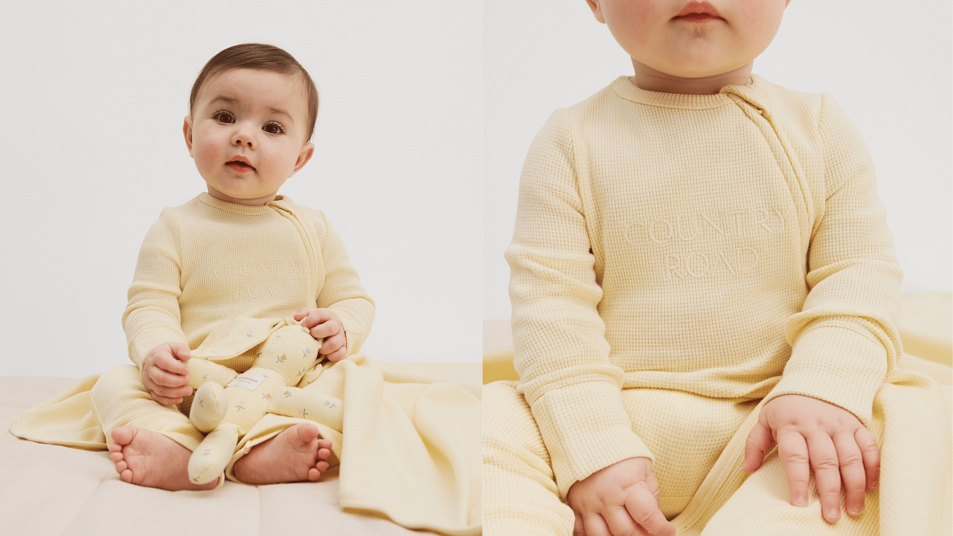 Country Road Organically Grown Cotton Waffle Jumpsuit