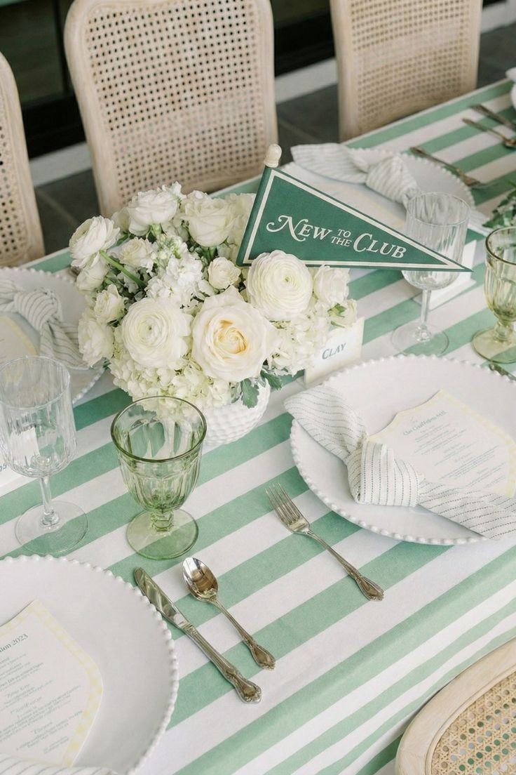 a baby shower 2027 theme of country club