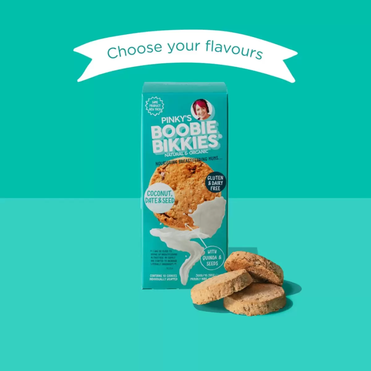 Pinkys Boobie Bikkies Single Pack