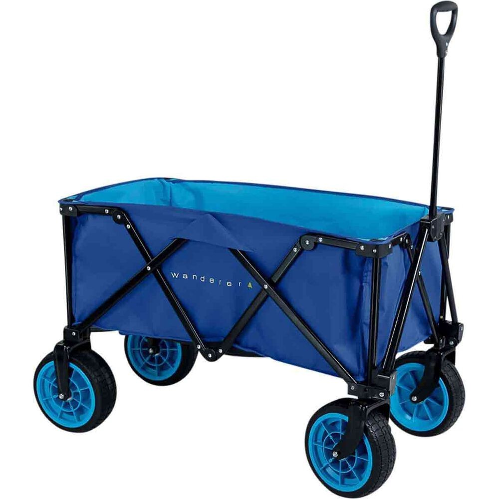 the BCF beach trolley in blue