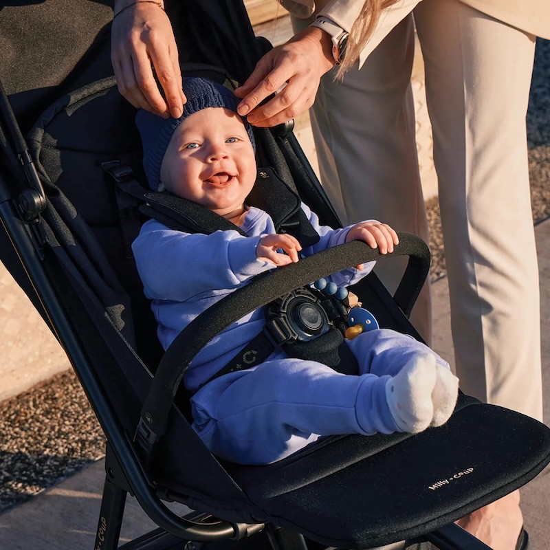 The milly and coup pixi travel stroller for flying