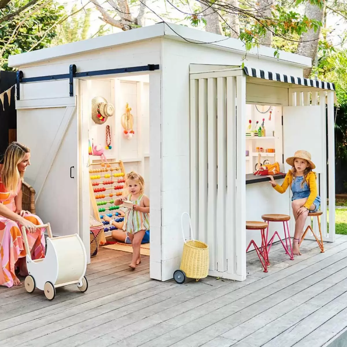 2 Castle And Cubby Mini Zimi Cubby House