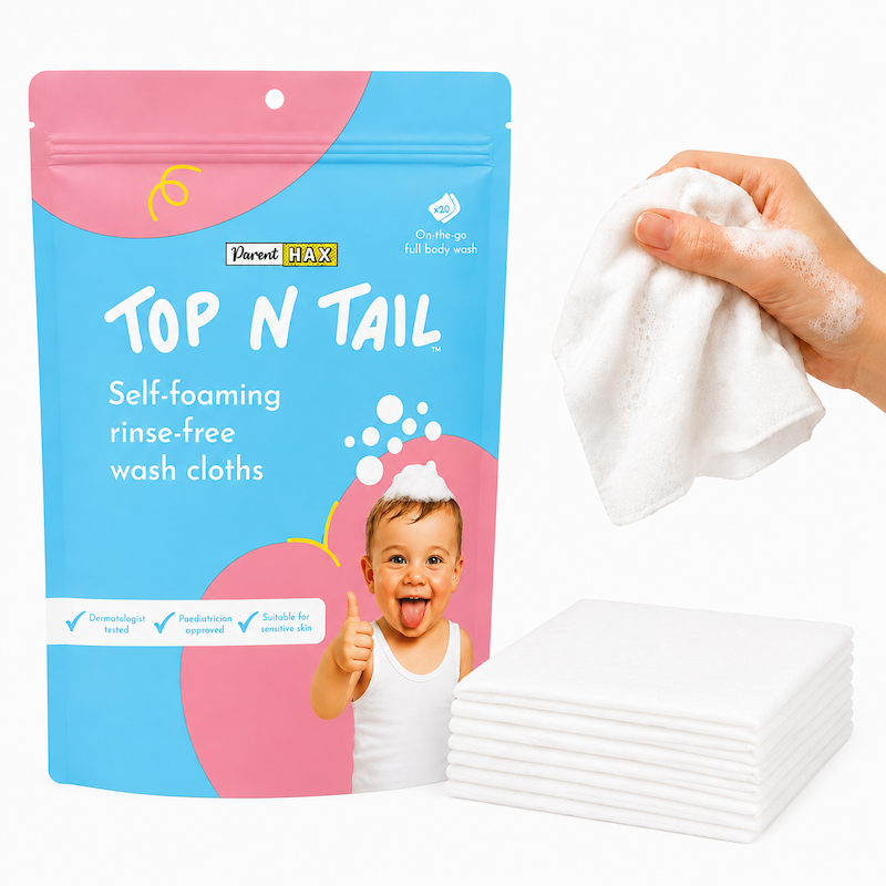 Parent Hax self foaming baby wipes