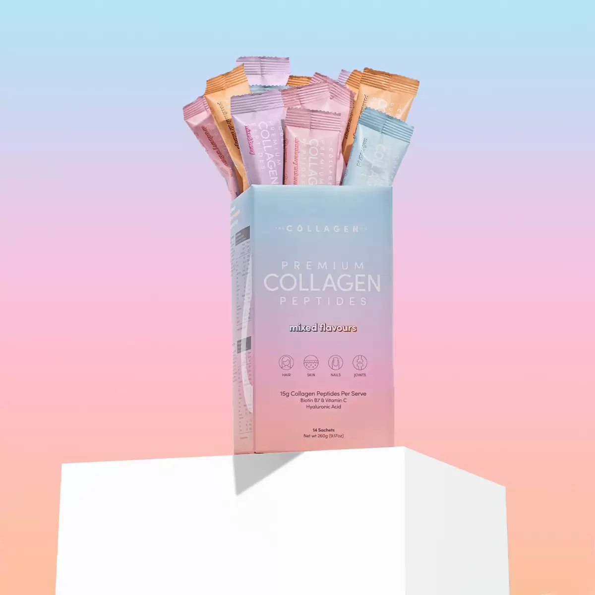 The Collagen Co Mixed Flavours Collagen Sachets 270g 857602
