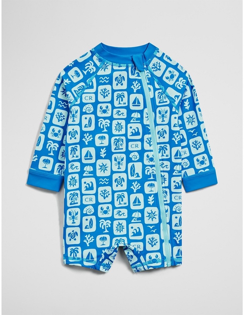 Country road baby swimsuit, a great christmas gift
