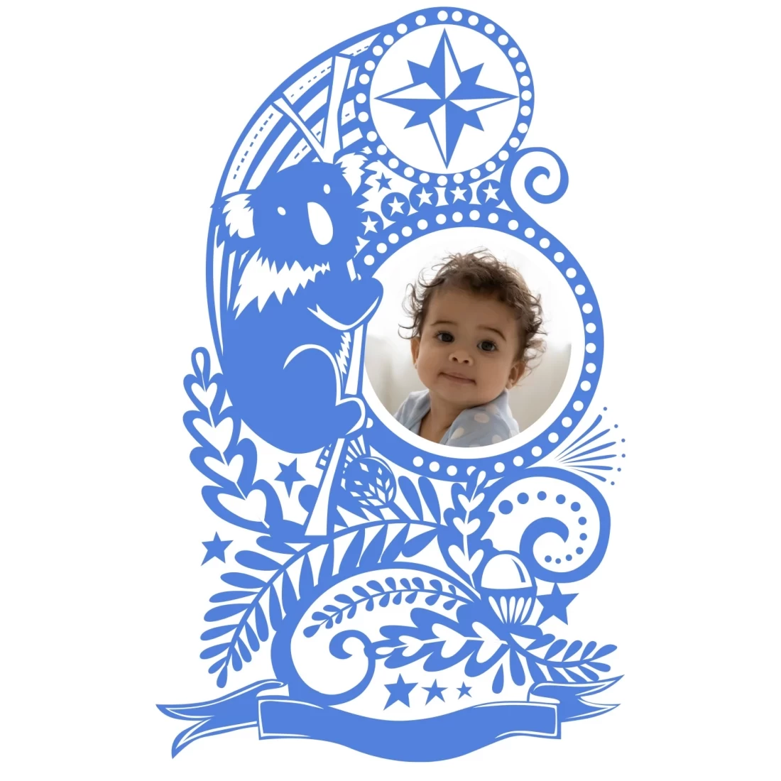 Smiling baby representing the best pregnancy and baby app for new parents in Australia.