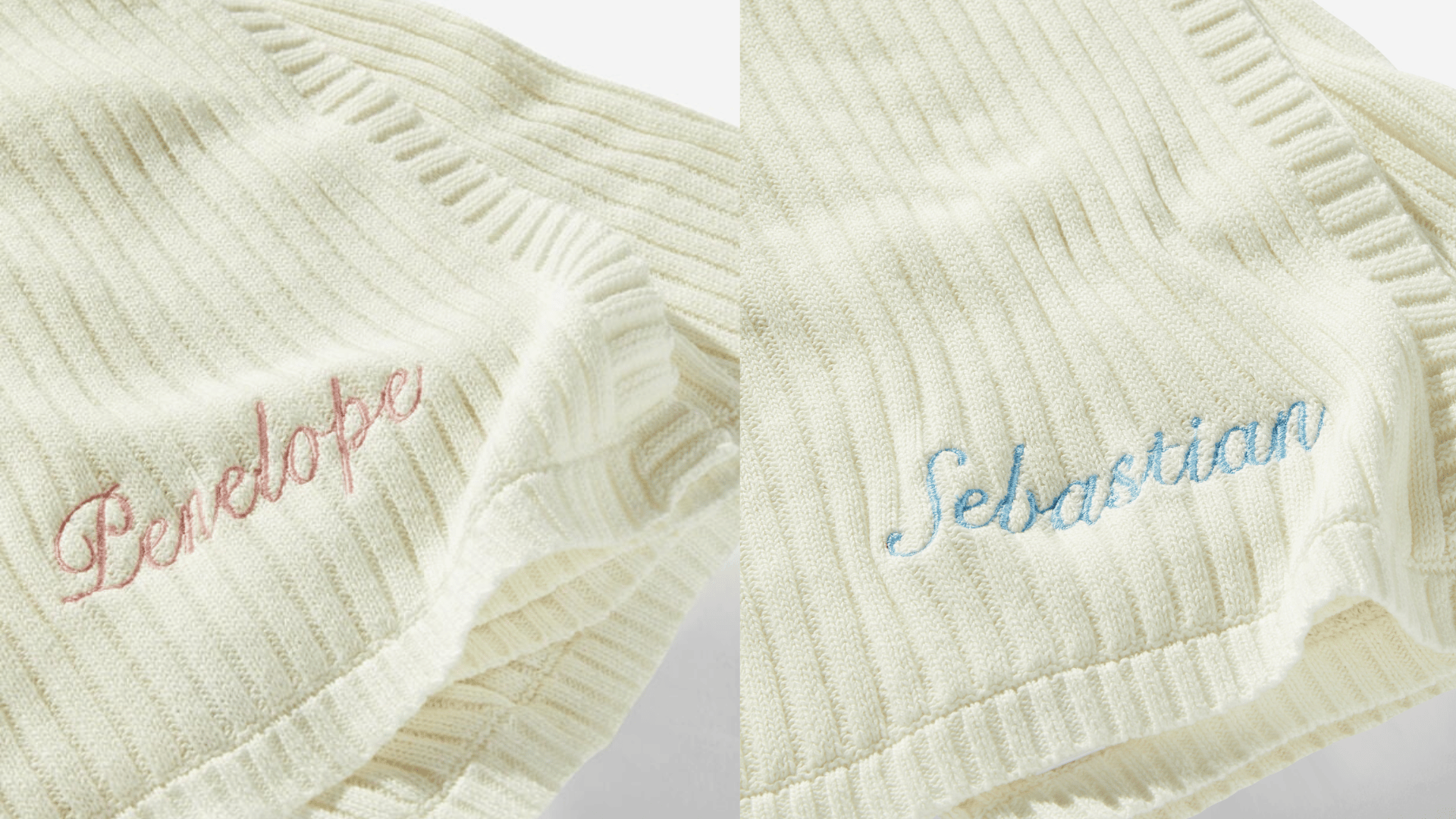 Cotton On Kids Personalised Organic Knit Blanket
