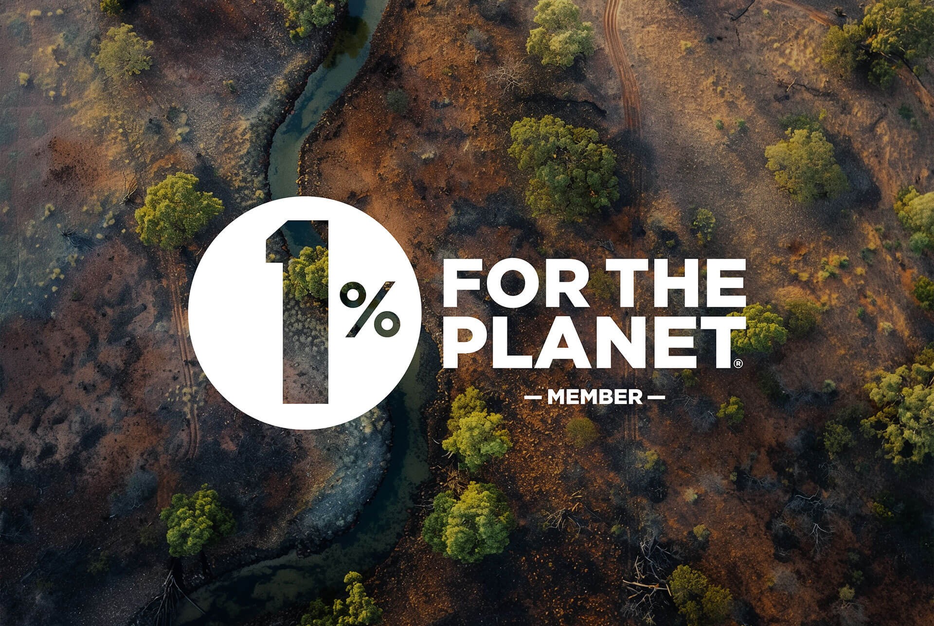 1 For The Planet logo displayed on best baby monitor page – supporting sustainability and eco-friendly parenting choices