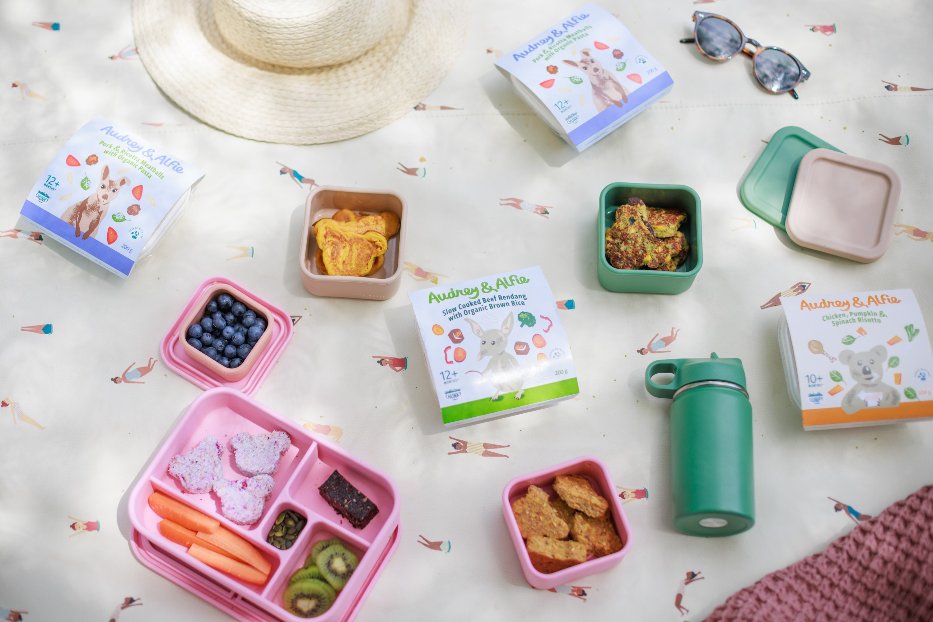 Audrey and Alfie Best Feeding Essentials Accessories, perfect for introducing babies to starting solids.
