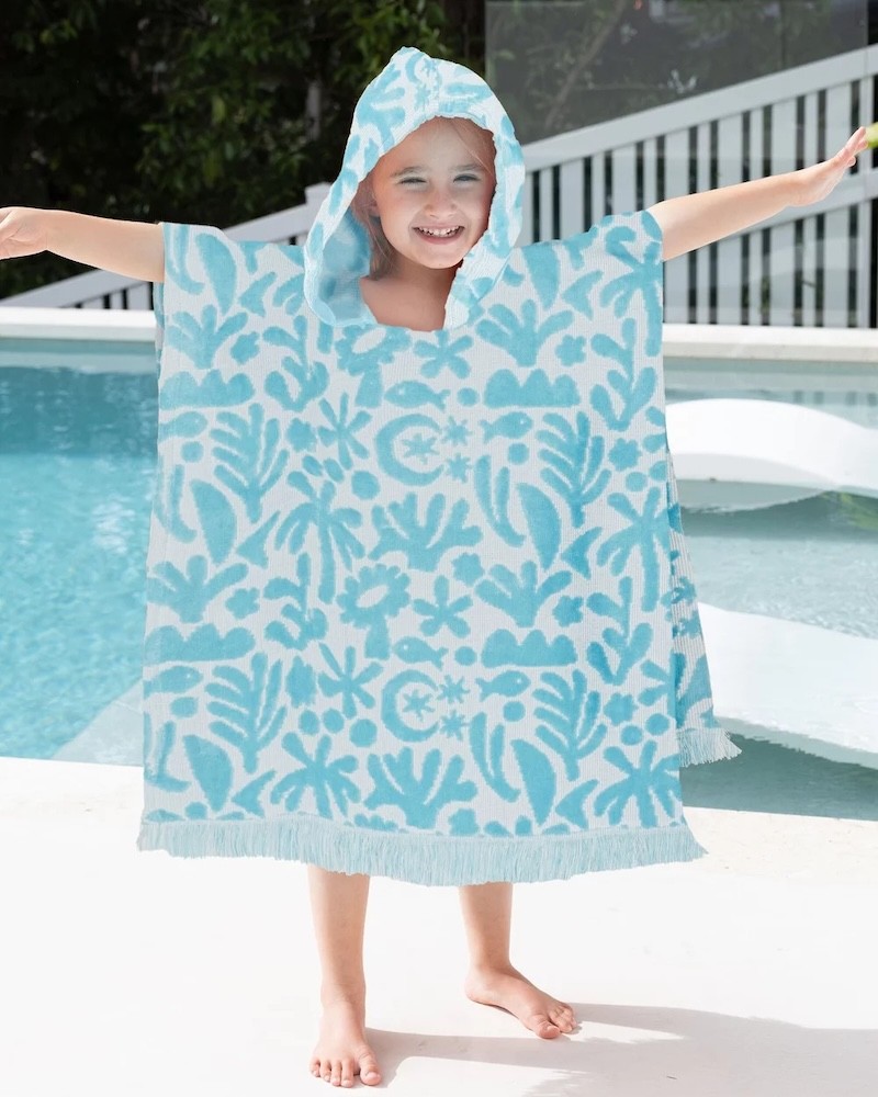 Bambury kids beach poncho