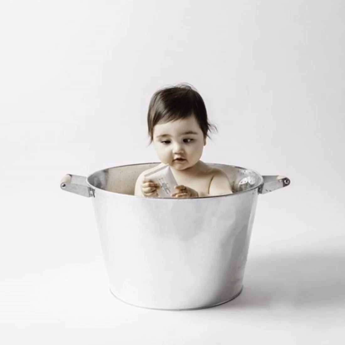 Clean minimalist blog banner with baby theme, highlighting awareness of Unsafe Baby Products to Avoid.