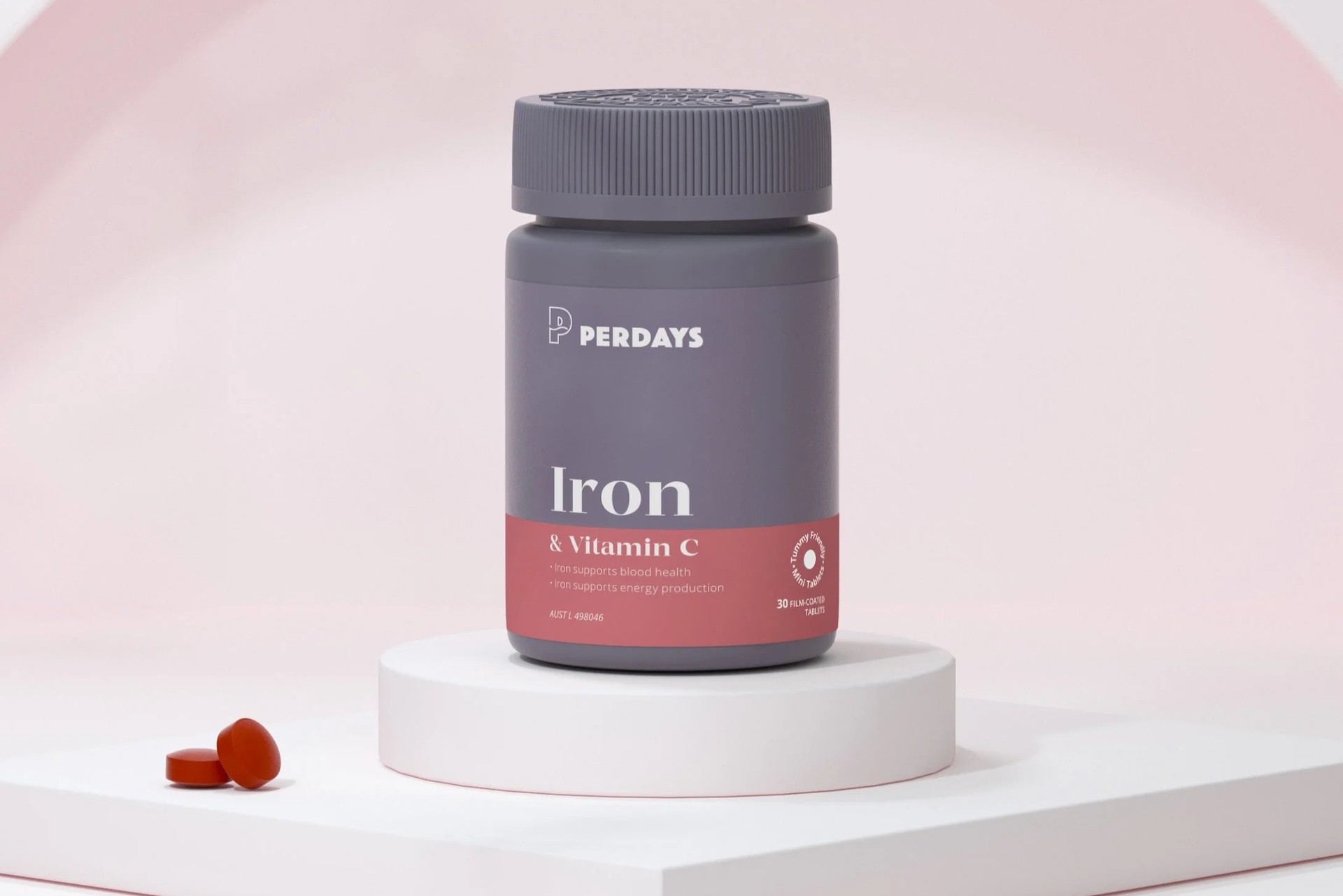 Perdays Iron supplement with vitamin C