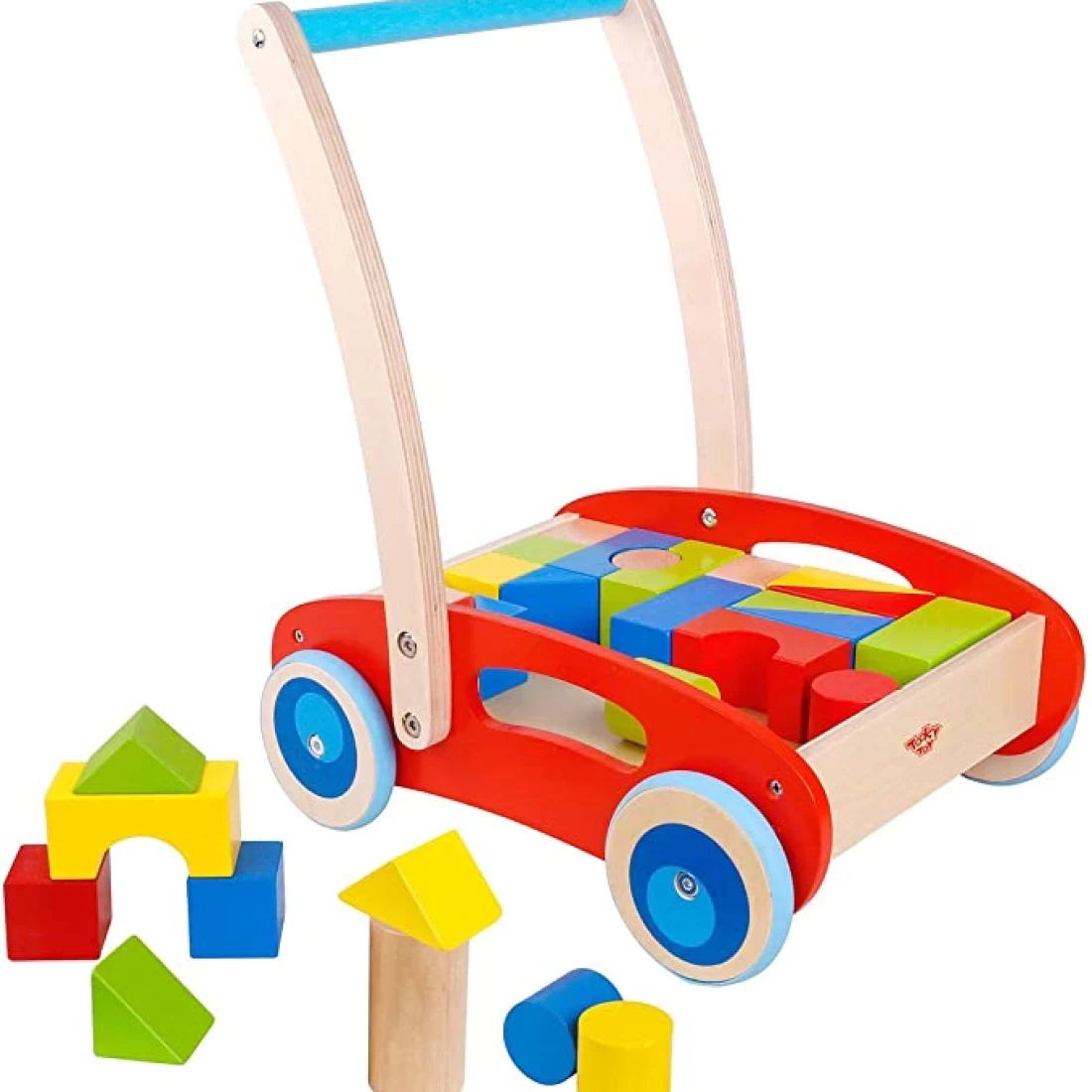 Best baby walker in toy design displayed on white backdrop