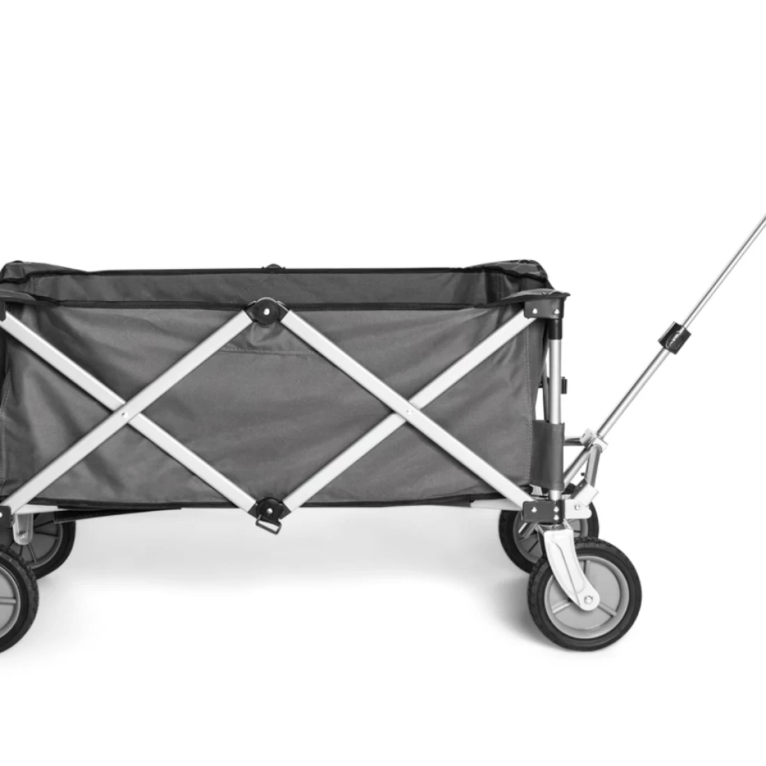 White background product shot of the best beach trolley collapsible wagon cart.