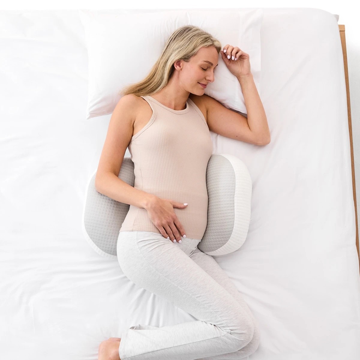 the kmart pregnancy pillow for side sleeping