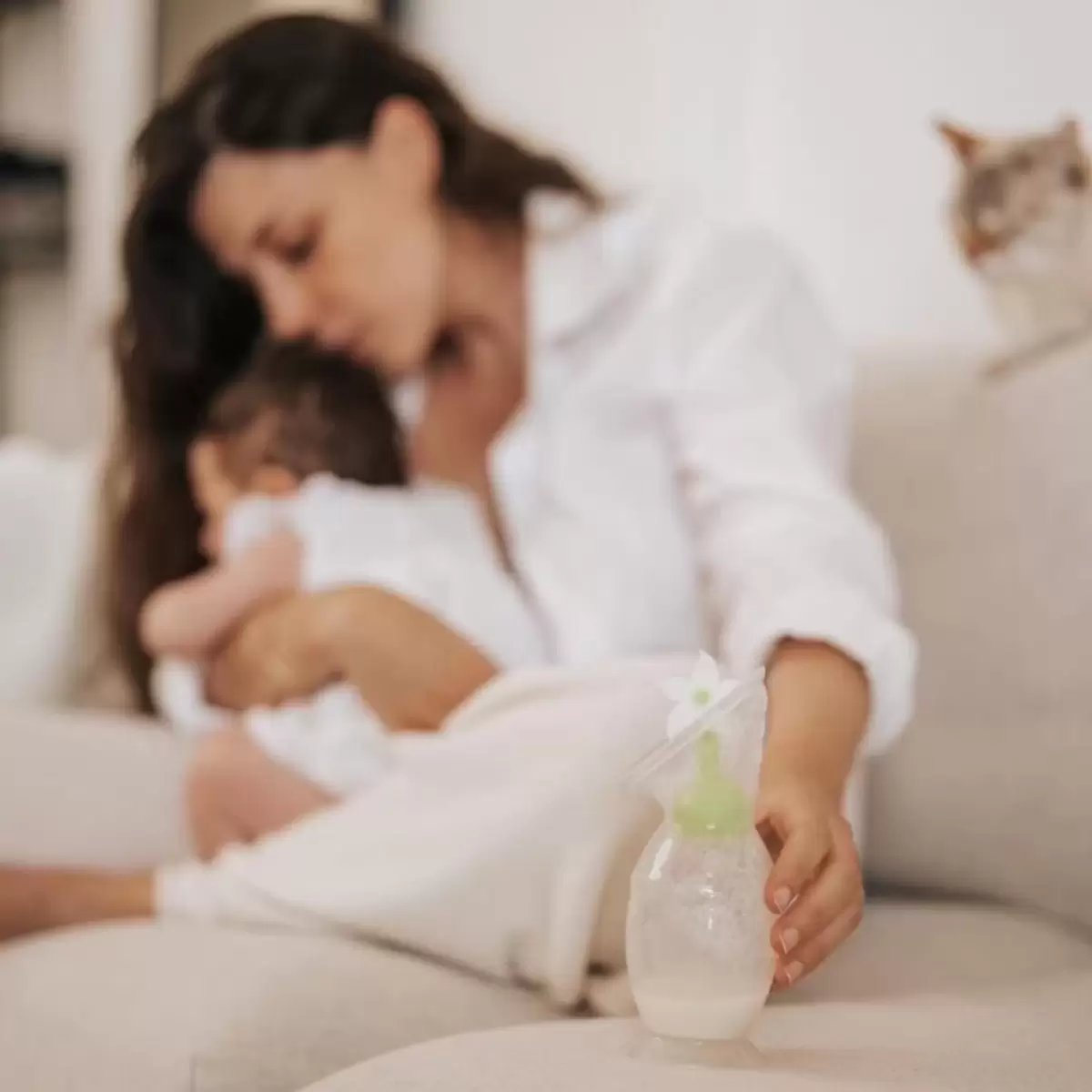 Haakaa Generation 3 Breast Pump And Bottle Top Set