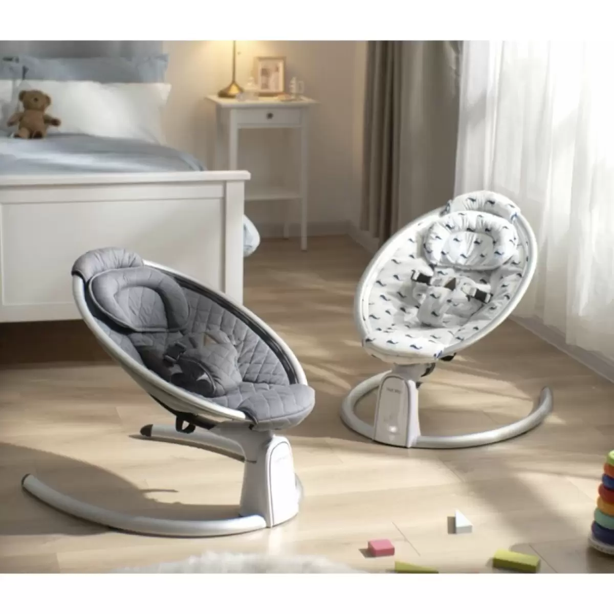 1 Hot Mom Baby Swing Chair Bouncer Black 299 00