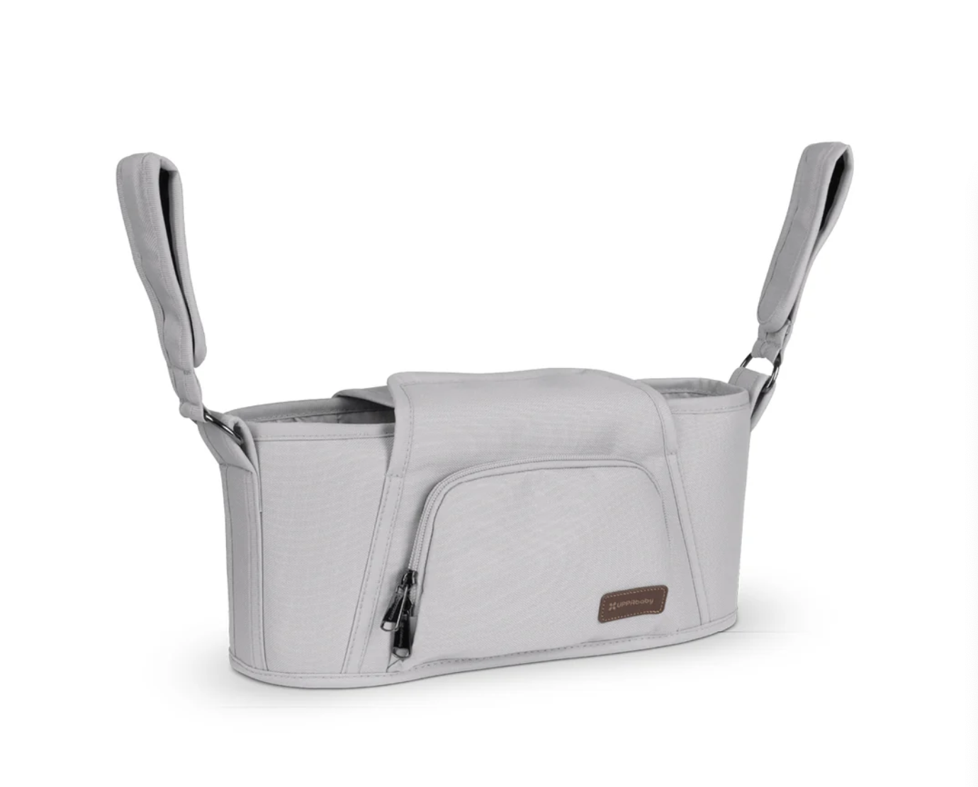 The uppababy parent organiser in grey