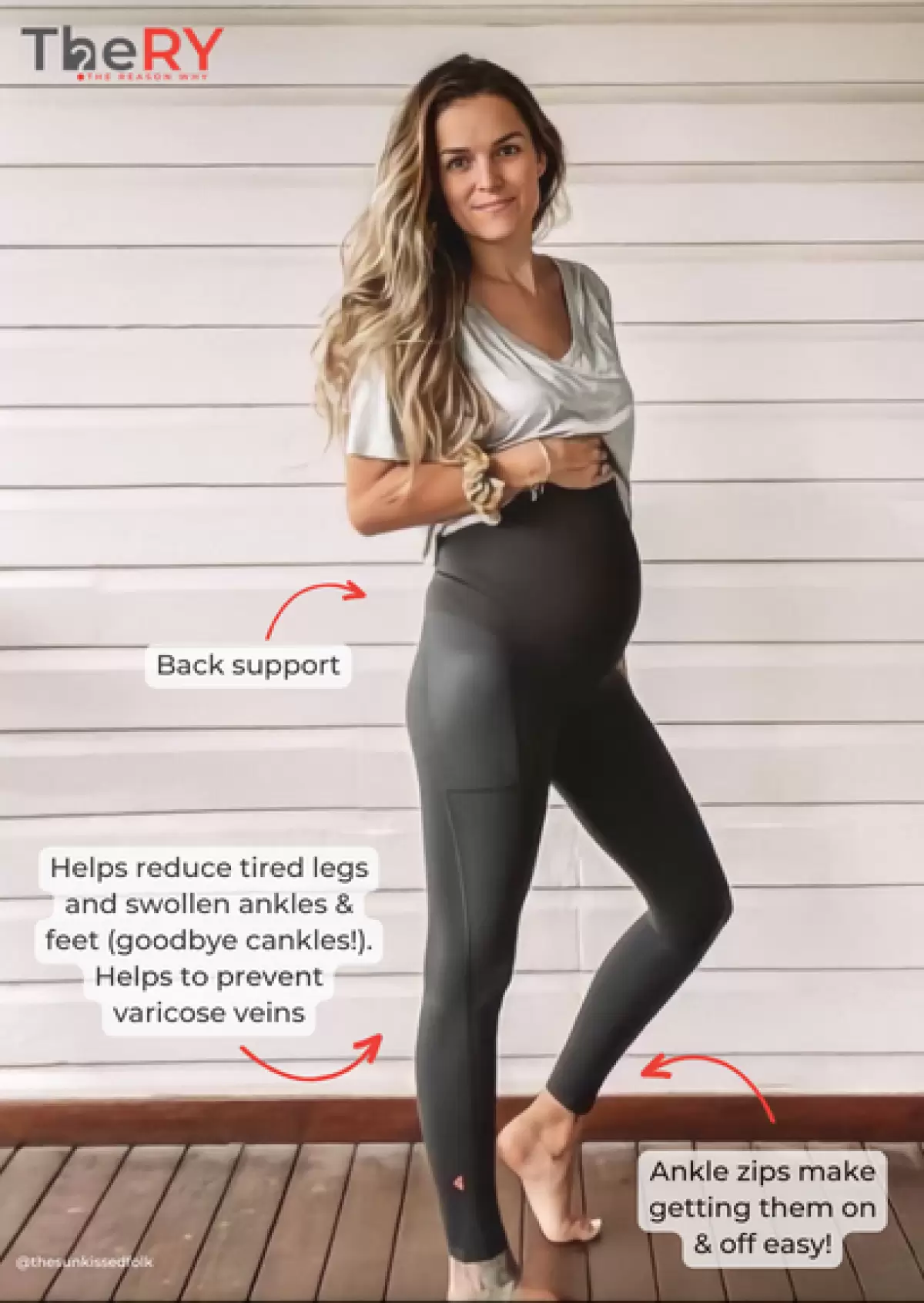 Women’s Maternity On The Go-to Legging made with Organic Cotton | Pact