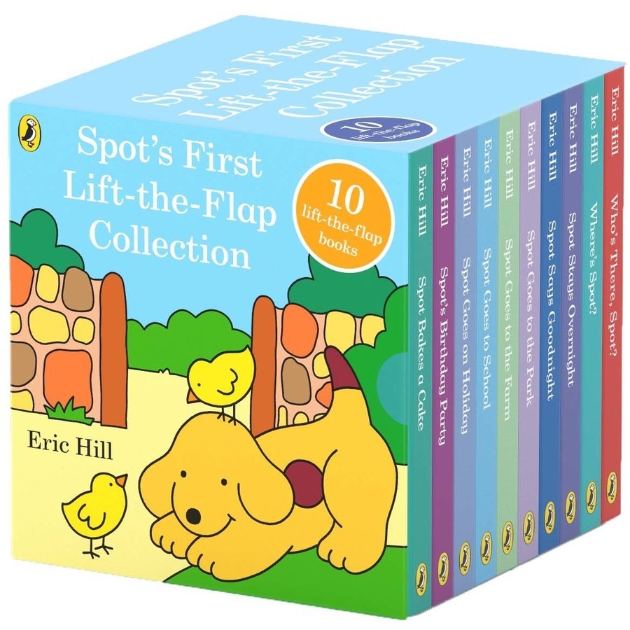 Spot lift the flap book collection for one year olds gifts