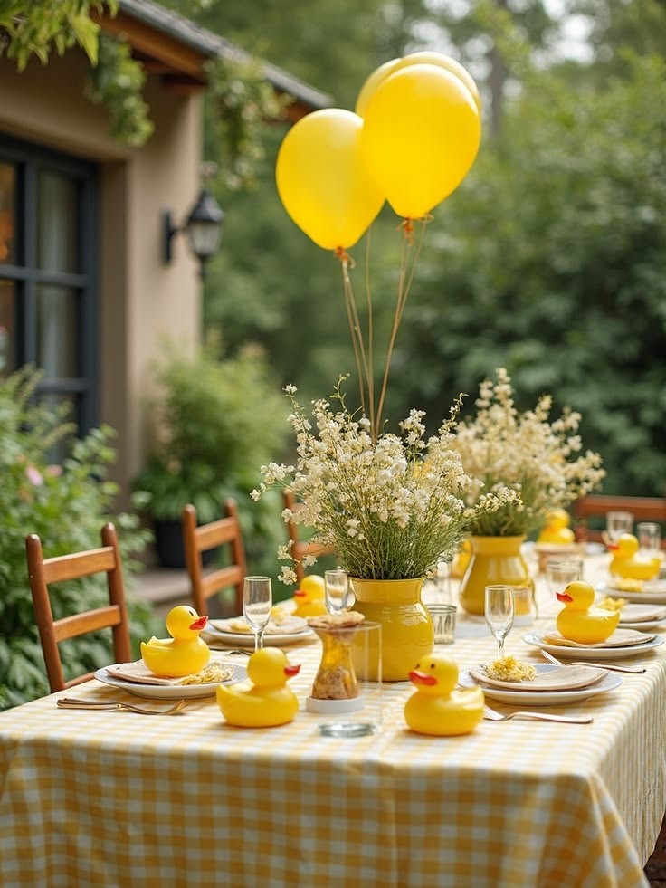 duck themed gender reveal