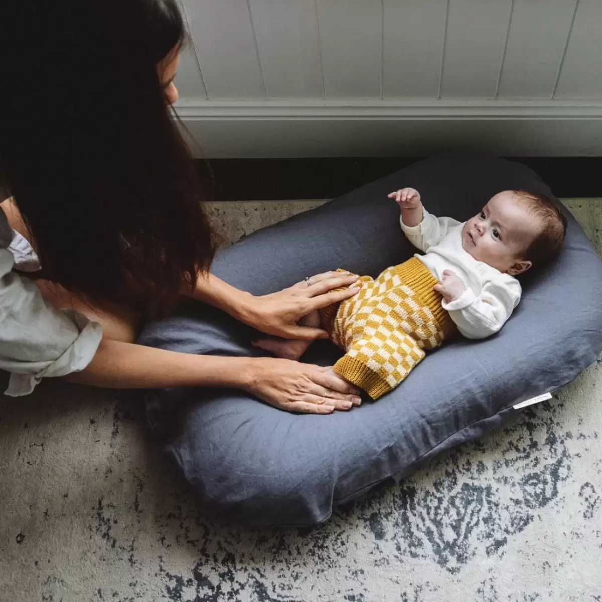 Bubba Cloud Organic Baby Lounger