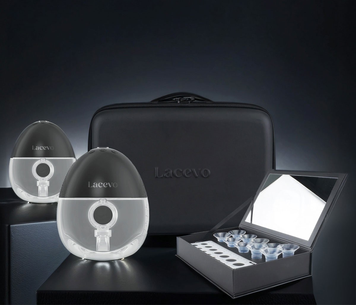 Lacevo in wearable breast pump, one of the best breast pumps for Australian mums