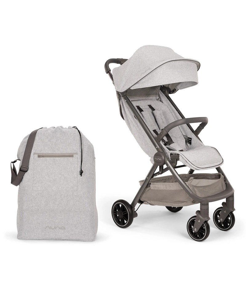 The Nuna travel pram for flying